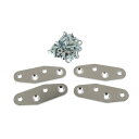 ヘプコ&ベッカー 上下オフセットステー 30mm C-Bowサイドキャリア用 クローム 720630 00 02
