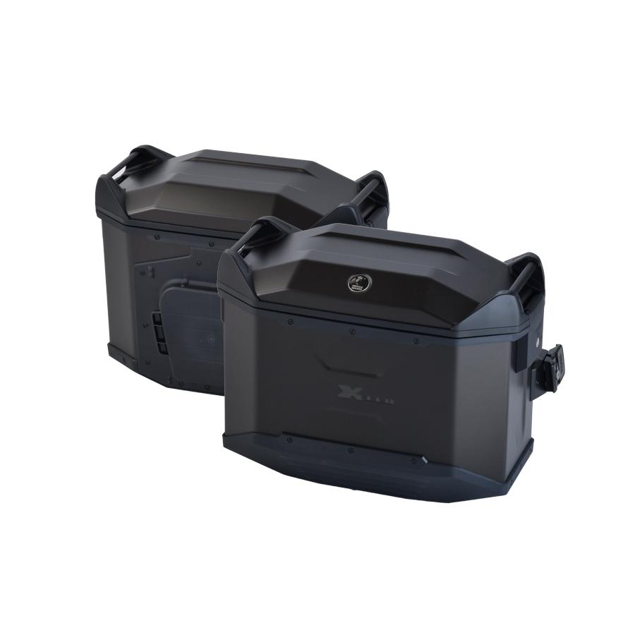 ヘプコアンドベッカー XCEED サイドケースセット ジェットブラック HBS-XCD-SS-B