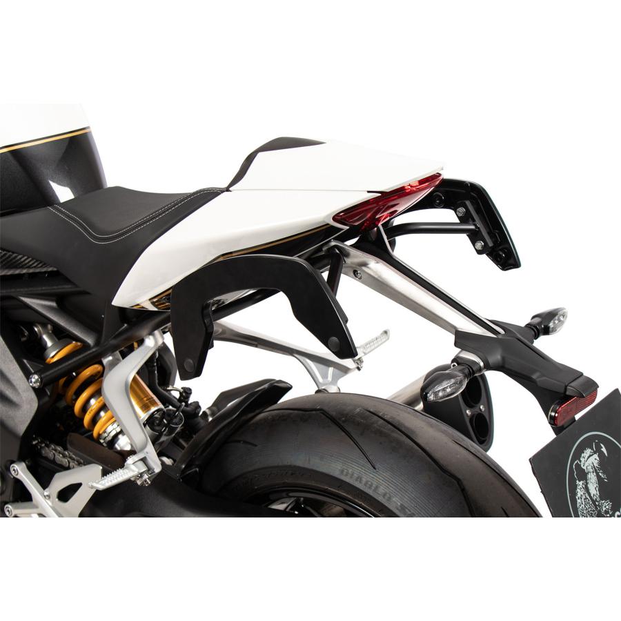 ヘプコ&ベッカー C-Bowサイドキャリア ブラック Speed Triple 1200 RS/RR 21-22 6307624 00 01
