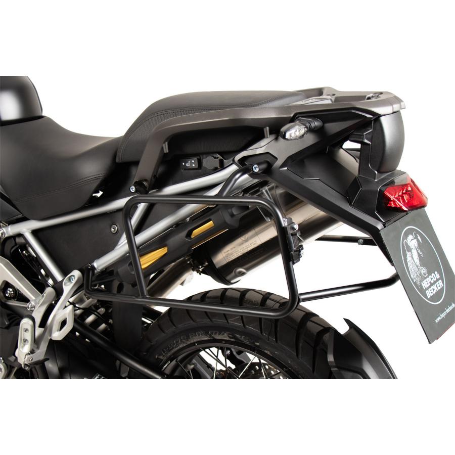 ヘプコ&ベッカー サイドキャリア ブラック Tiger1200 GT/GT Pro/ GT Explorer/ Rally Explorer他 6537640 00 01