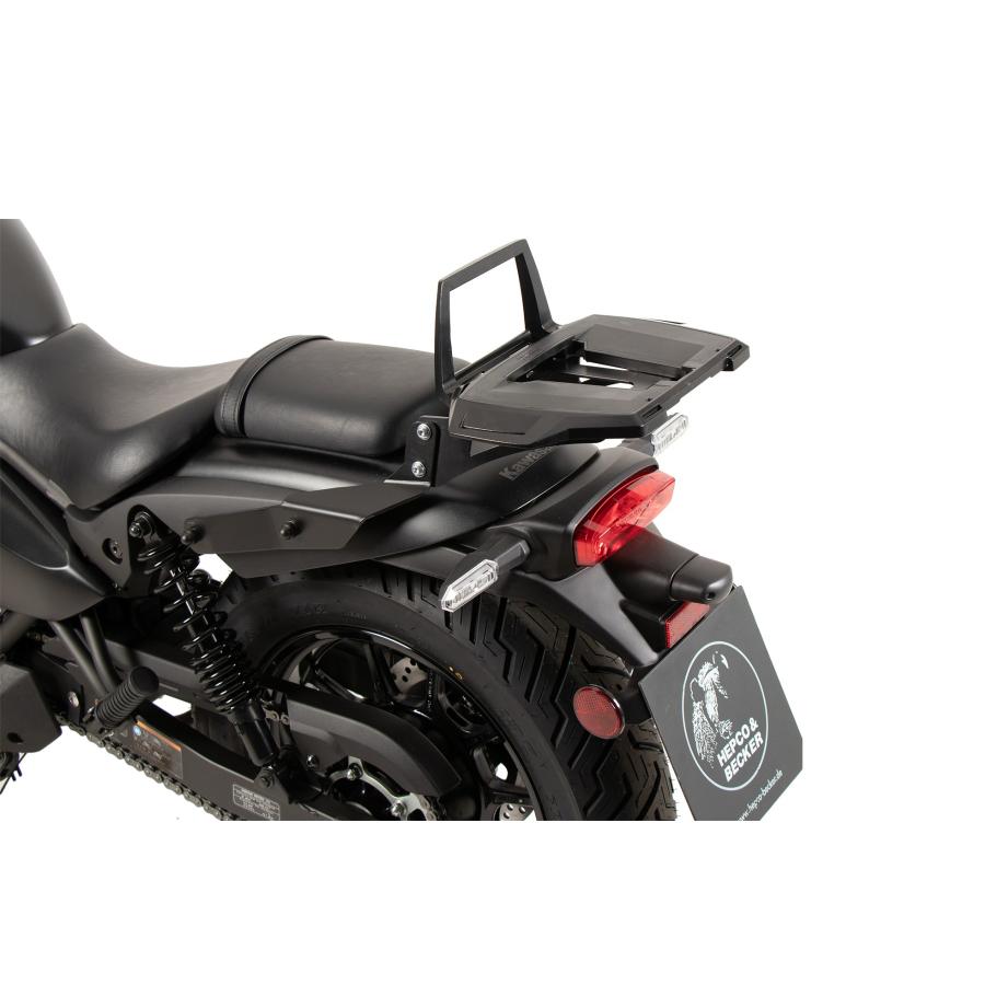 ヘプコ&ベッカー トップケースキャリア アルラック ブラック Eliminator500/400/SE 6522552 01 01