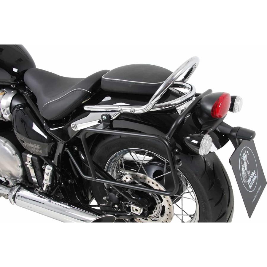 ヘプコ&ベッカー サイドキャリア ブラック Bonneville Speedmaster 18-25 6537572 00 01