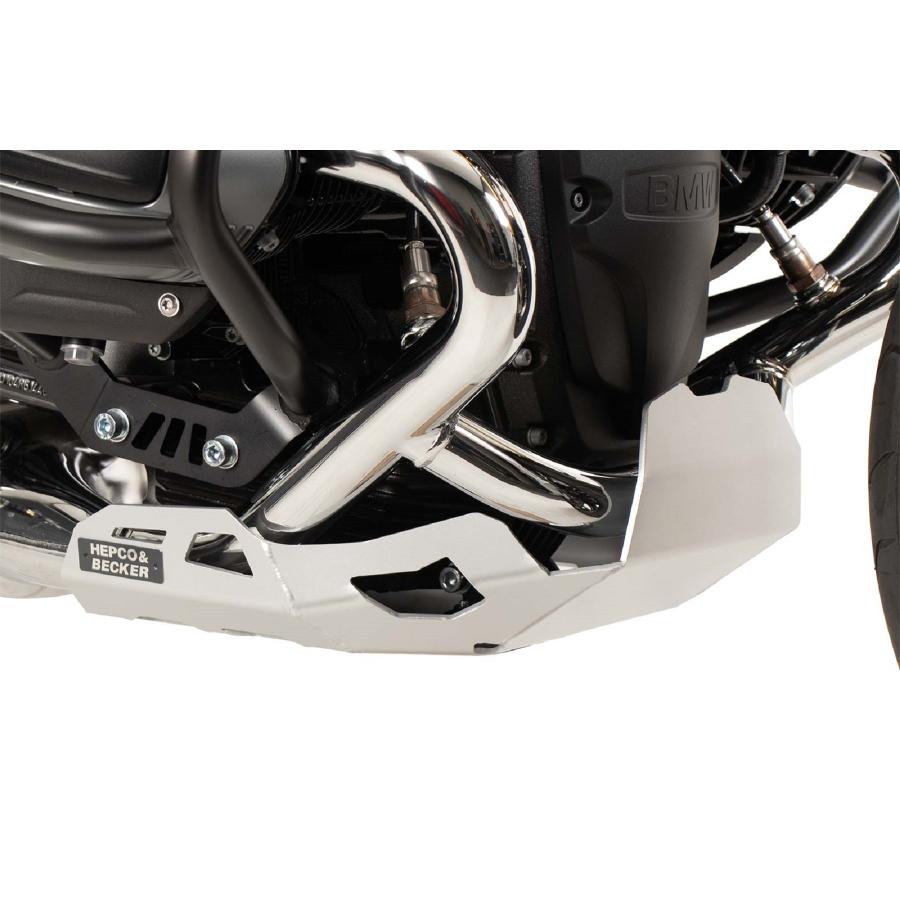 ヘプコ&ベッカー エンジンアンダーガード シルバー R12/S/R12 nineT 8106536 00 12