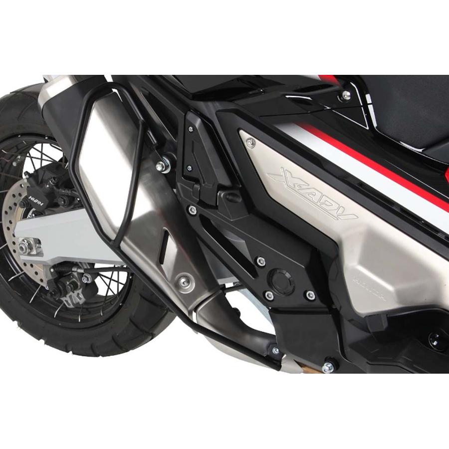 401 cc 〜750 cc  - ヘプコ&ベッカー サイレンサーガード ブラック X-ADV