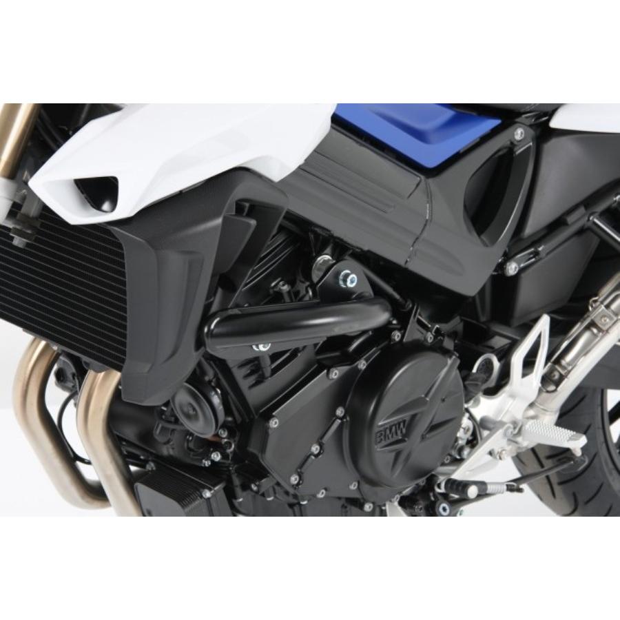 ヘプコ&ベッカー エンジンガード ブラック F800R