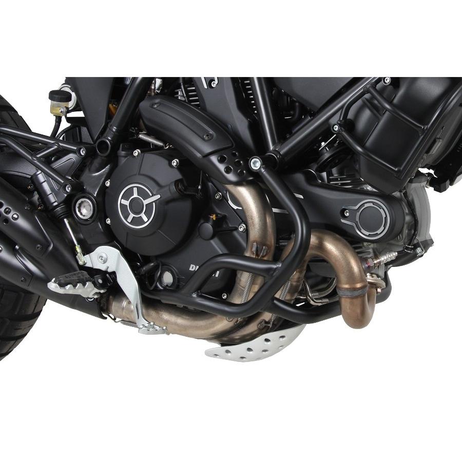 ヘプコ&ベッカー エンジンガード ブラック スクランブラー Scrambler Desert Sled