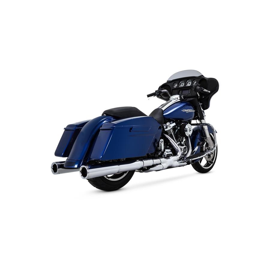 VANCE & HINES（バンス＆ハインズ） Hi-Output ハイアウトプット スリップオン クローム マフラー TOURING(M8) 17-22 1801-1068