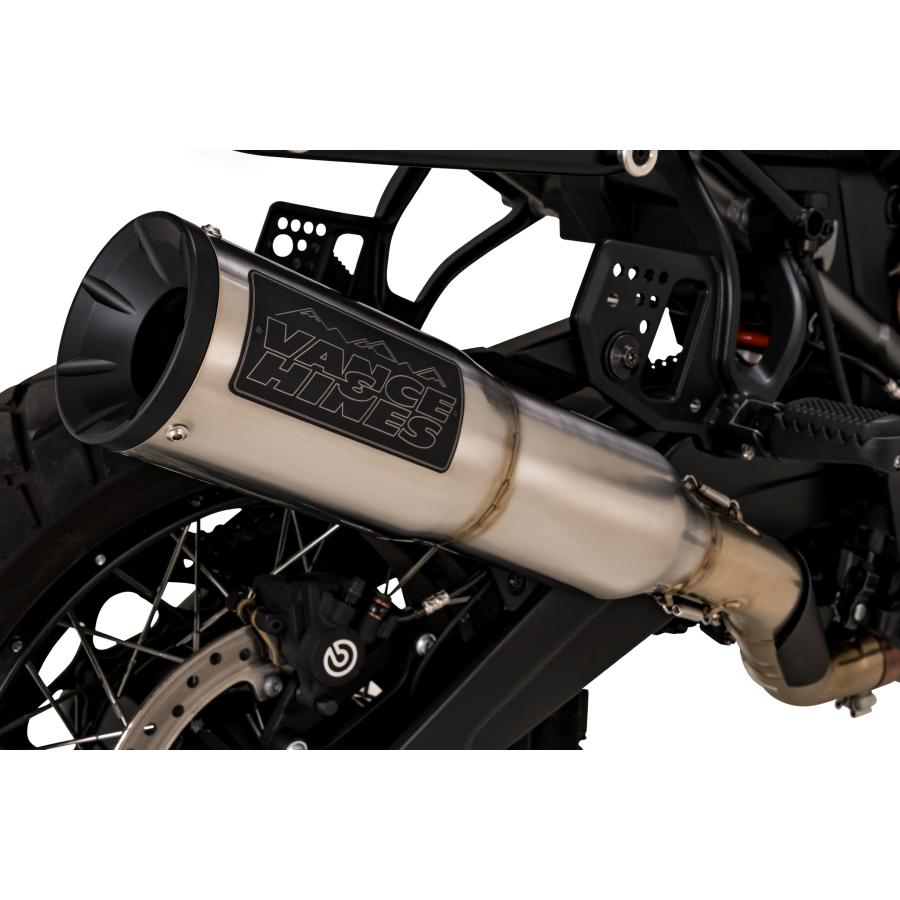 VANCE & HINES（バンス＆ハインズ） Adventure Hi-Output 450 ハイアウトプット スリップオン ステンレス マフラー Pan America 21- 1801-1492