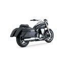 VANCE & HINES(バンス&ハインズ) TwinSlash Round ツインスラッシュ ラウンド スリップオン クローム マフラー V STAR 950 09-15 1811-2280