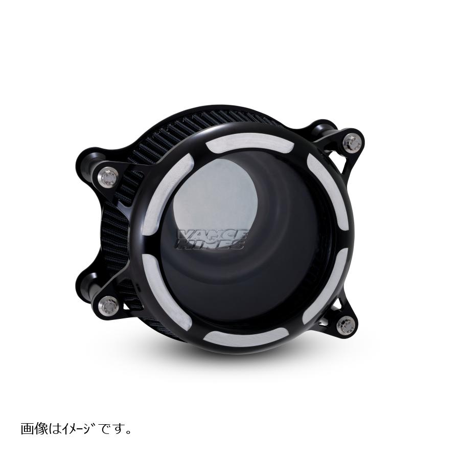 VANCE & HINES（バンス＆ハインズ） VO2 エアインテイク Insight インサイト 白黒コントラスト TWIN CA..