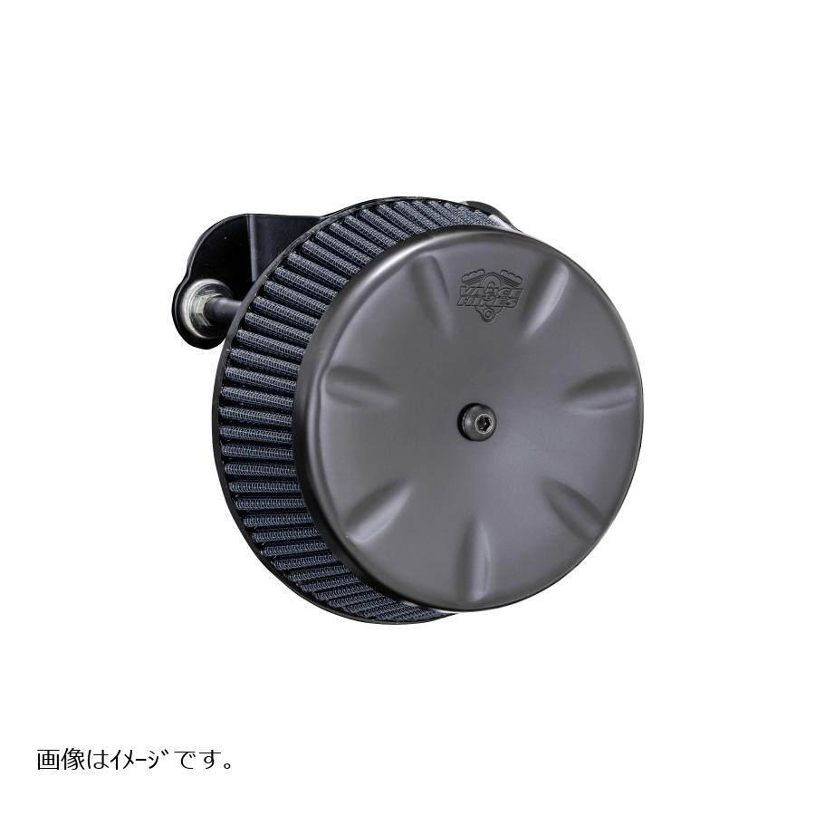 VANCE & HINES（バンス＆ハインズ） VO2 エアインテイク Eliminator エリミネーター マットブラック TWIN CAM(ケーブル2本引き）99-17(FXDLS除く） 42381