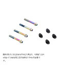 プロトブレンボ オフセットカラーマウントボルトセット 適合キャリパーB フランジ六角 チタン色 TRACER900/GT Φ298(ノーマル) CBY-04BF...