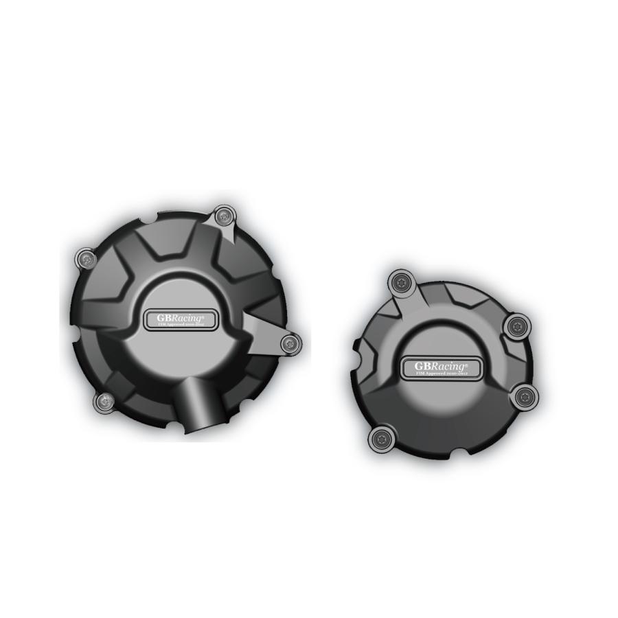 メーカー名：ジービーレーシングメーカー品番：EC-F3-675-SET-GBRGBRacingのエンジンカバーは耐衝撃性に優れたガラス繊維配合率60%のエンジニアプラスチック（PA6)を原料とし強度は一般的なABS樹脂の10倍の強度を誇ります。販売備考：キャンセル不可商品です。2点セット(ジェネレーターカバー、クラッチカバー) MV AGUSTA F3 675/800 12-18・Brutale675/800 12-15適合情報：エムブイアグスタ[MV AGUSTA] F3 675 エムブイアグスタ[MV AGUSTA] F3 800 エムブイアグスタ[MV AGUSTA] BRUTALE 675 [ブルターレ675] エムブイアグスタ[MV AGUSTA] BRUTALE800 [ブルターレ800] 材質[素材]：エンジニアプラスチック（PA6）キット内容：ジェネレーターカバー、クラッチカバー付属品：専用取付ボルト備考：キャンセル不可商品◆2輪の最高峰MotoGP、そしてSBKで有力チームにパーツを供給し、実際のレースでのクラッシュデータを元に、エンジンを衝撃から保護するマテリアルを開発し続けている実践主義のエンジンカバーメーカーです◆GBRacingのエンジンカバーは耐衝撃性に優れたガラス繊維配合率60%のエンジニアプラスチック（PA6)を原料とし強度は一般的なABS樹脂の10倍の強度を誇ります◆それらは射出成型によって生産されており、転倒時に衝撃が多い部分は非常に厚みがあり、また負担が少ない部分は2mmと薄く設計されています◆緻密な形状を維持したまま製品化されており各部の誤差が極めて少ないため、純正カバーの上からボルトオンで装着できます【商品内容】・カバー本体・専用ボルト・説明書◆素材：エンジニアプラスチック（PA6)【レギュレーション】・2013年から国内のレースでも使用が許可されました・クラス：J-GP2　JSB1000　ST600◆フルセット2点