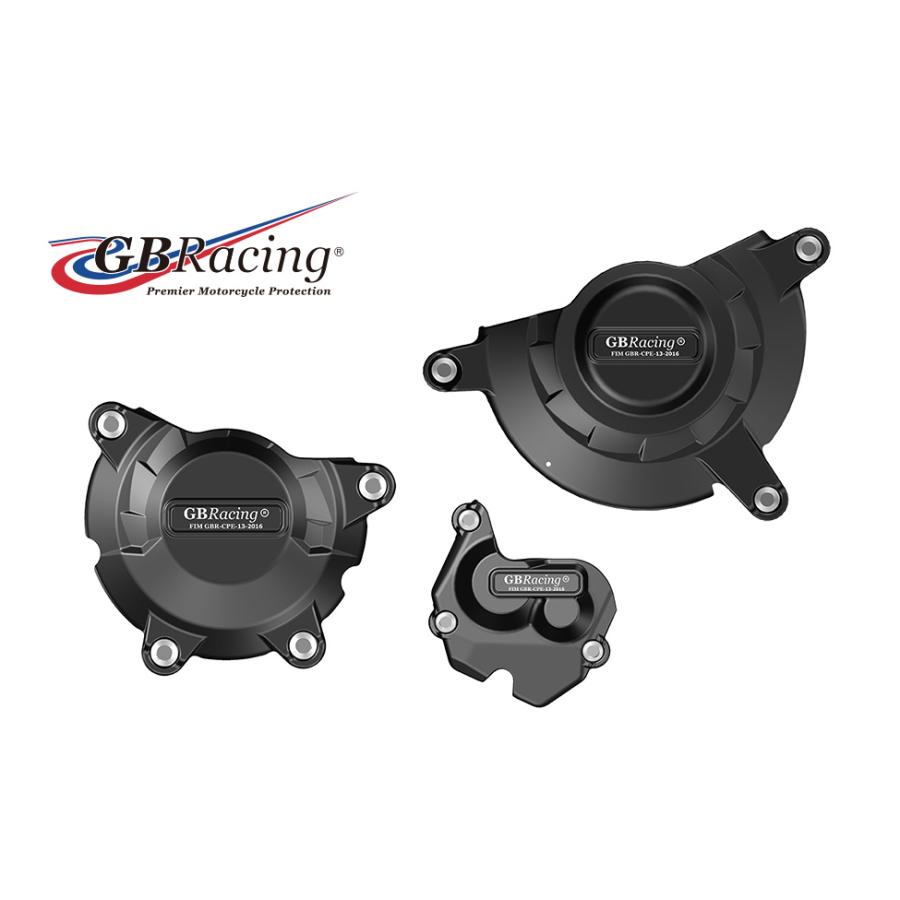 GB RACING (ジービーレーシング) エンジンカバーセット 3点 ZX-10R/RR EC-ZX10-2011-SET-GBR
