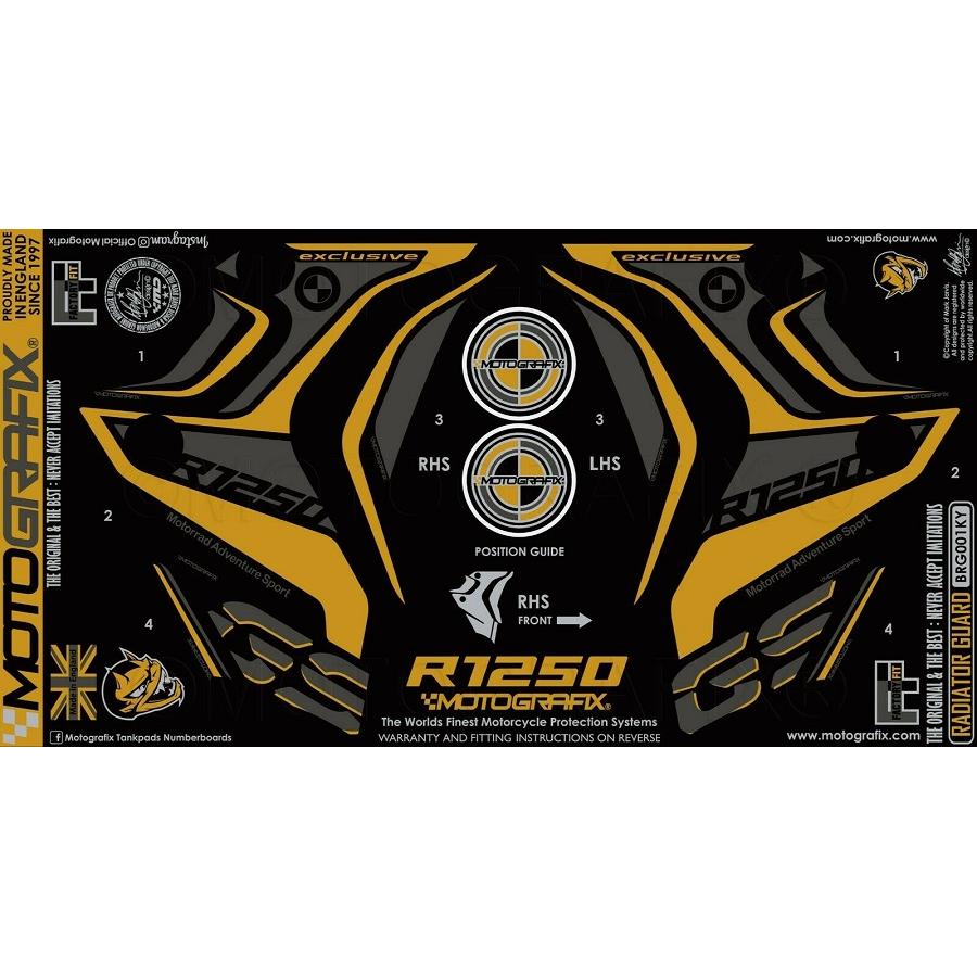 モトグラフィックス Number Board Protector BMW R1250GS MT-BRG001KY