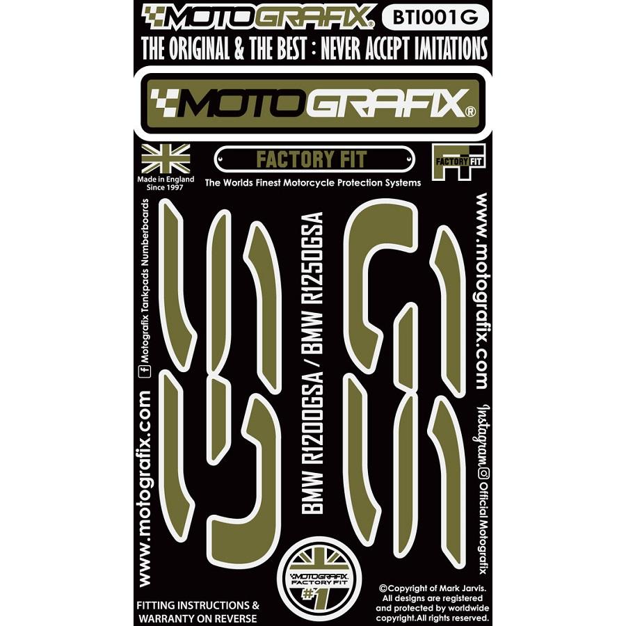 モトグラフィックス GS TANK LOGO BMW R1200GS/R1250GS Adventure MT-BTI001G