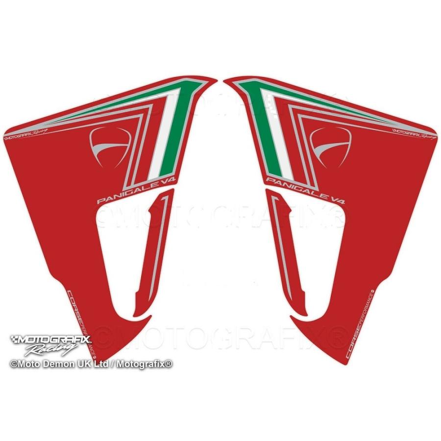 モトグラフィックス フロントフェンダーキット DUCATI Panigale V4/S MT-DFF005TCR