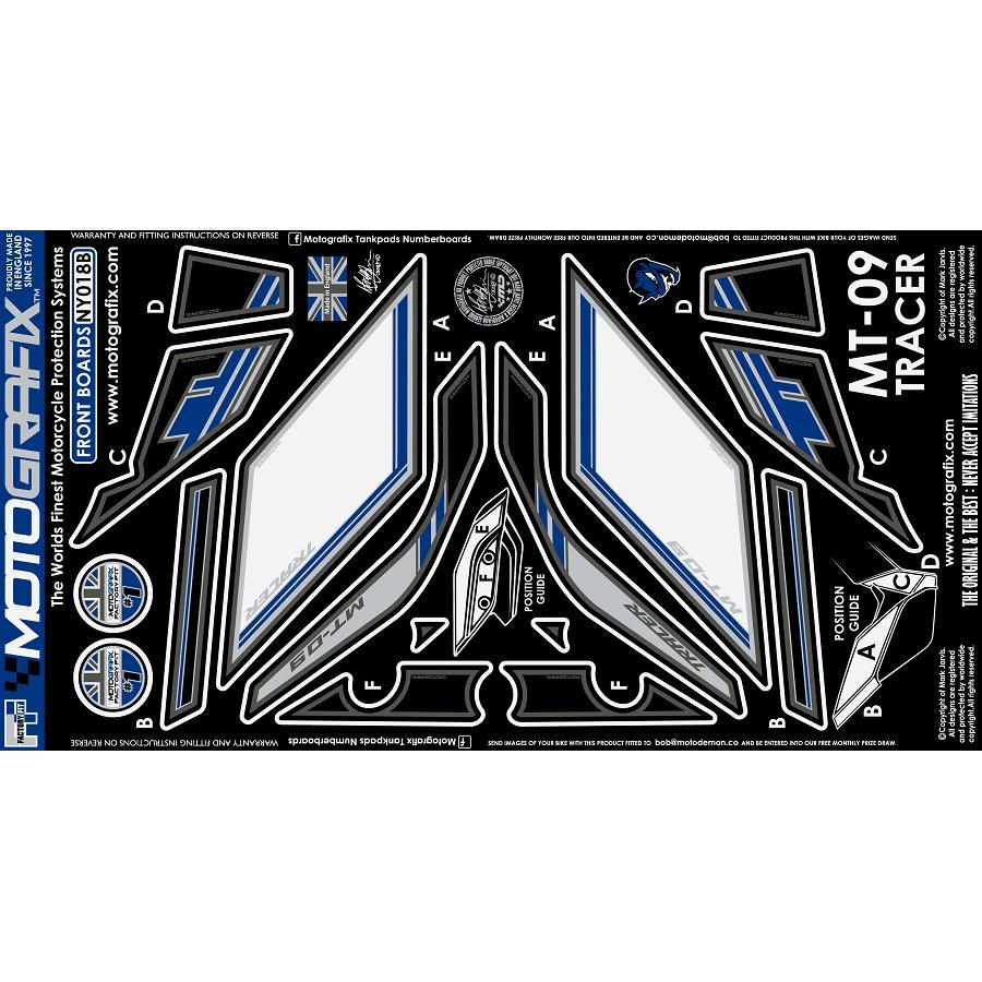 ��ȥ���ե��å��� �ܥǥ��ѥå� FRONT (B) MT-09 Tracer MT-NY018B