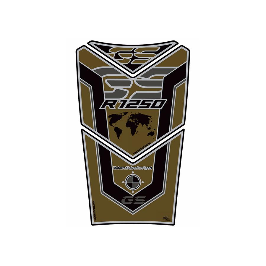 モトグラフィックス タンクパッド KALAMATA/ブラック BMW R1250GS Adventure MT-TB039CKE