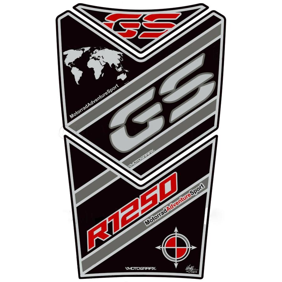 モトグラフィックス タンクパッド ブラック BMW R1250GS Adventure MT-TB040KR