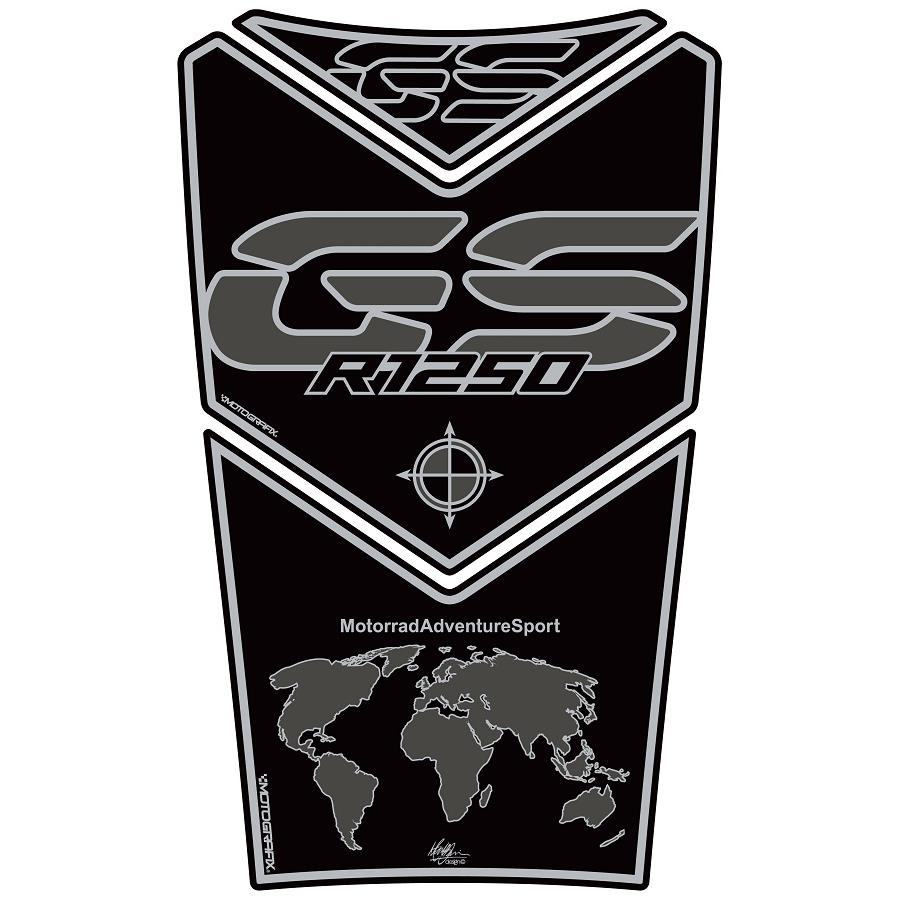 モトグラフィックス タンクパッド ブラック BMW R1250GS MT-TB041KE