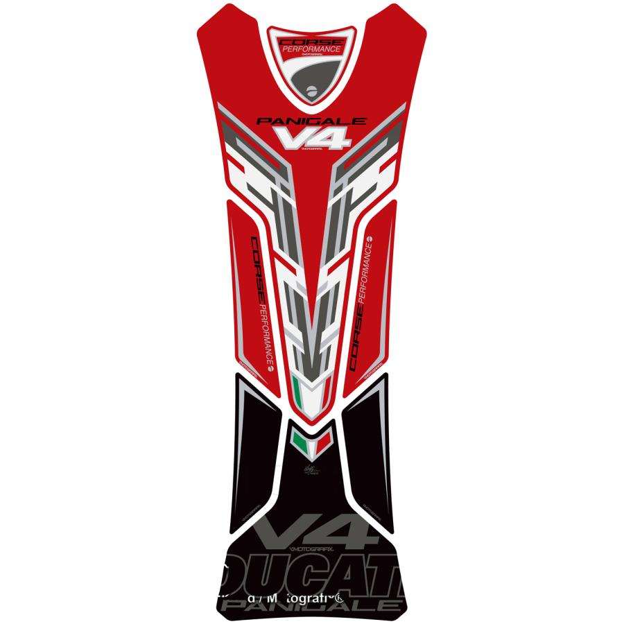 モトグラフィックス タンクパッド (GP) Panigale V4 Series MT-TD027GP