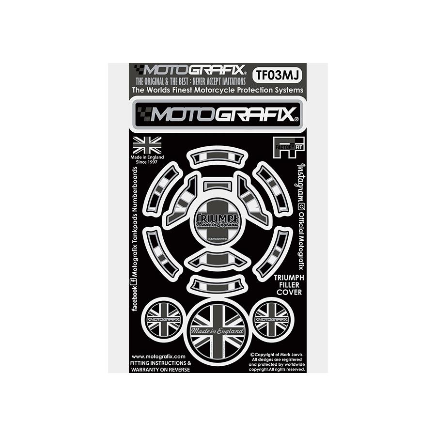 モトグラフィックス FUELCAP KIT Tiger/Explorer/765 MT-TF03MJ
