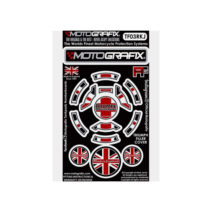 モトグラフィックス FUELCAP KIT Tiger/Explorer/765 MT-TF03RKJ