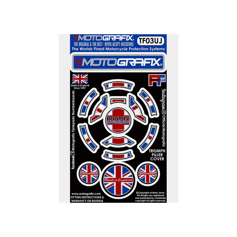 モトグラフィックス FUELCAP KIT Tiger/Explorer/765 MT-TF03UJ