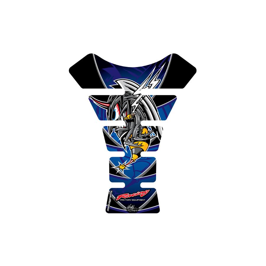 モトグラフィックス タンクパッド ブルー HONDA SPINE MT-TH008B