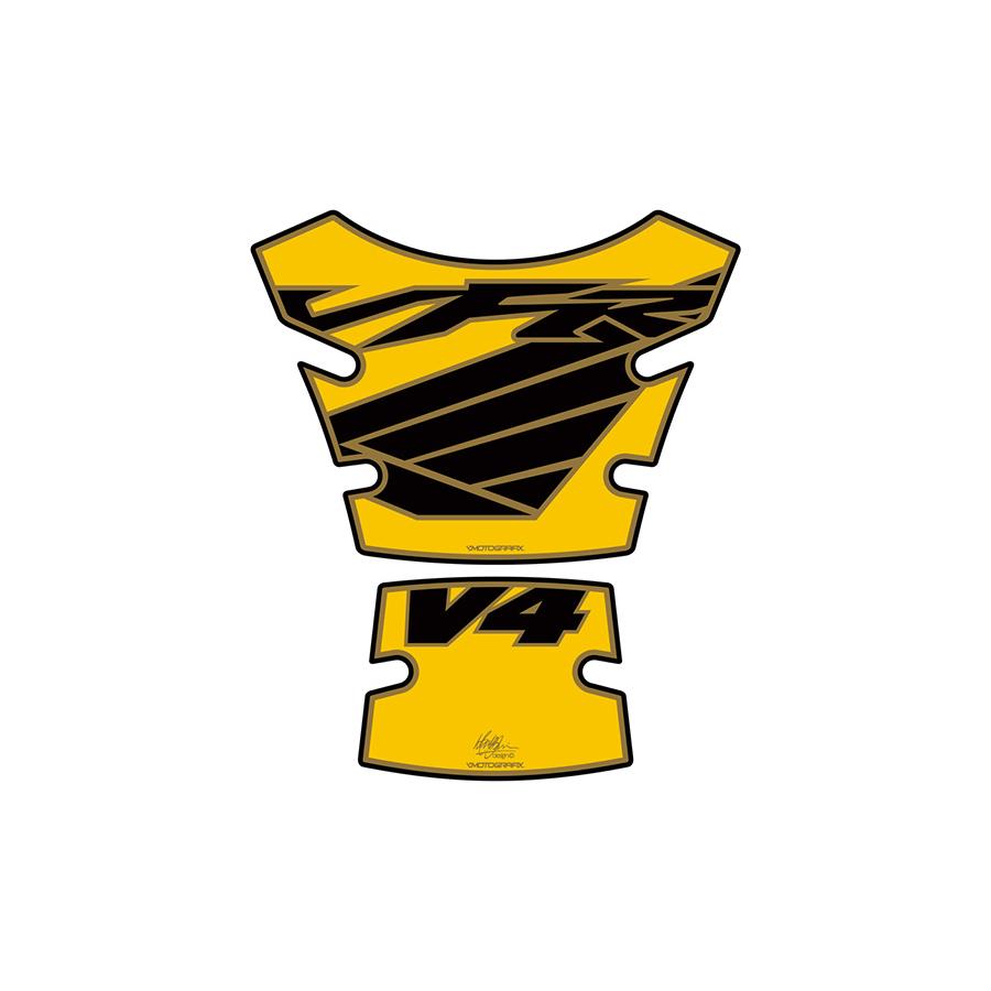 モトグラフィックス タンクパッド イエロー/ゴールド VFR800 98-12 MT-TH022YA