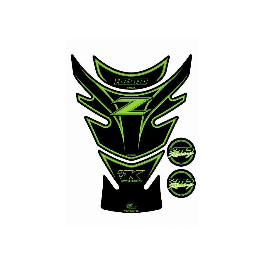 モトグラフィックス タンクパッド グリーン Z1000 MT-TK014G