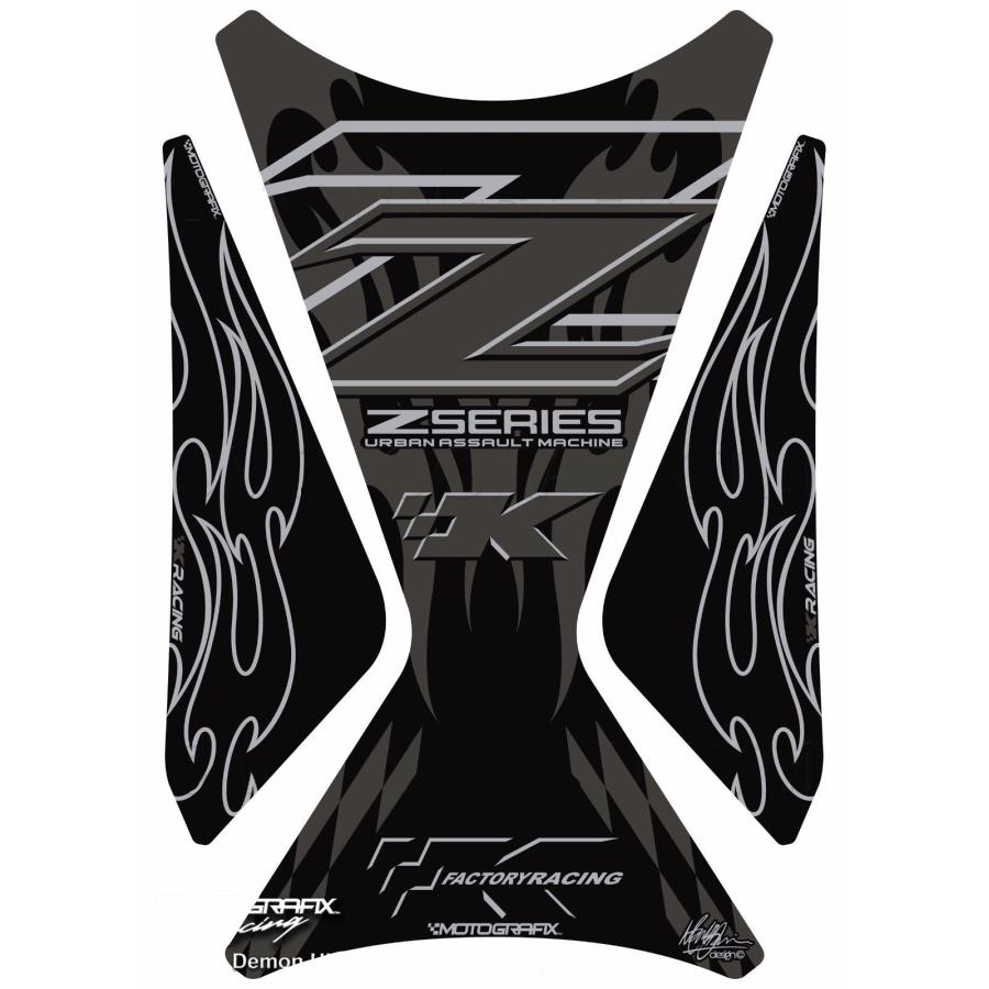 モトグラフィックス タンクパッド ブラック Z1000 MT-TK021KF