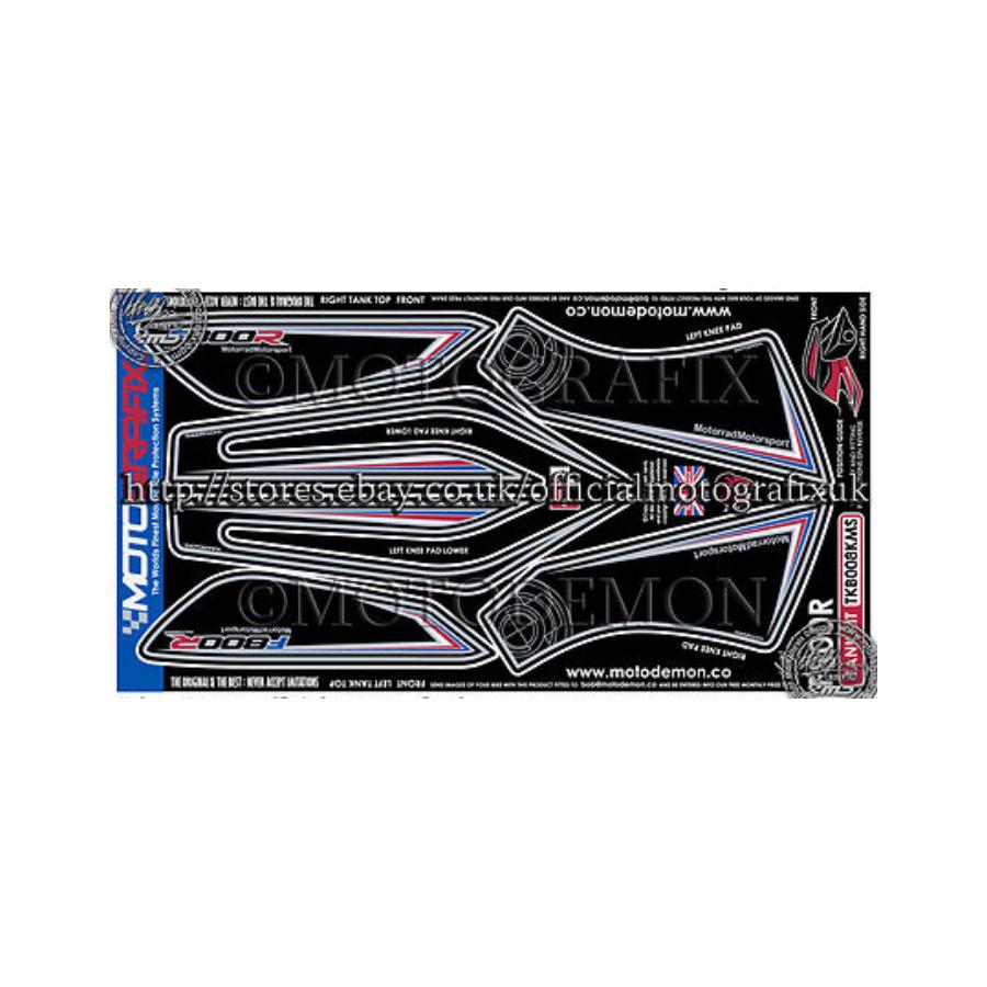 モトグラフィックス ボディパッド TANK KIT F800R MT-TKB008KMS