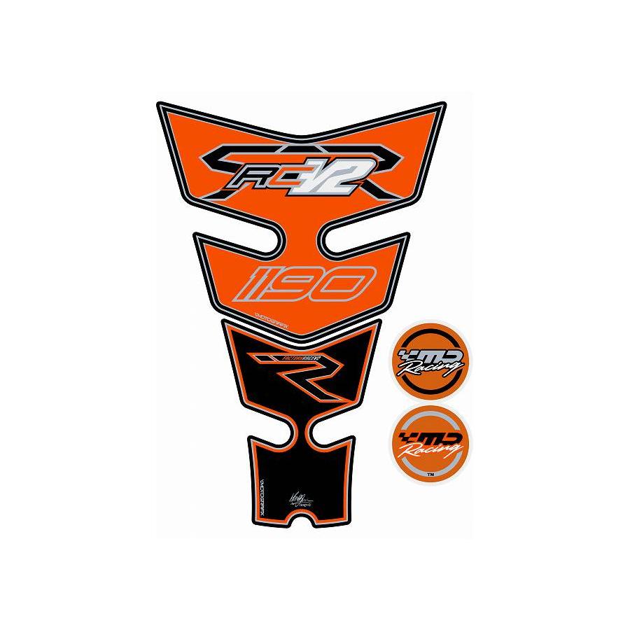 モトグラフィックス タンクパッド オレンジ KTM RC8R MT-TKTM02O