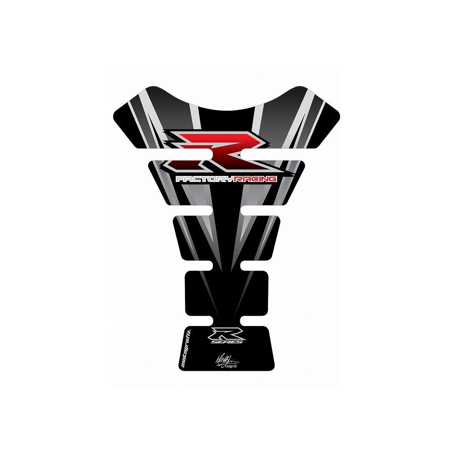 SUZUKI - モトグラフィックス タンクパッド シルバー SUZUKI SPINE MT-TS002S
