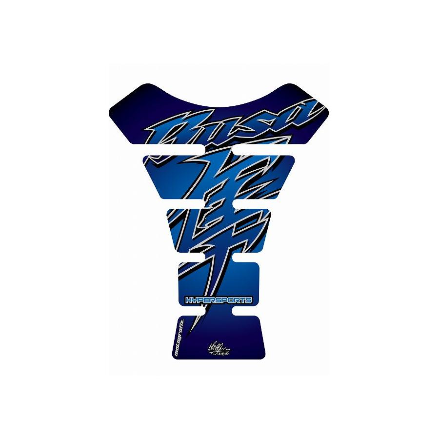 SUZUKI - モトグラフィックス タンクパッド ブルー/シルバー GSX1300R隼 MT-TS013BS