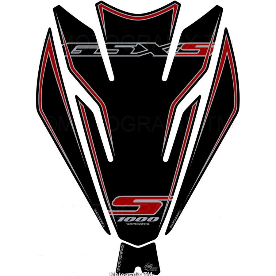 SUZUKI - [特価品]モトグラフィックス タンクパッド BLK GSX-S1000 MT-TS029K