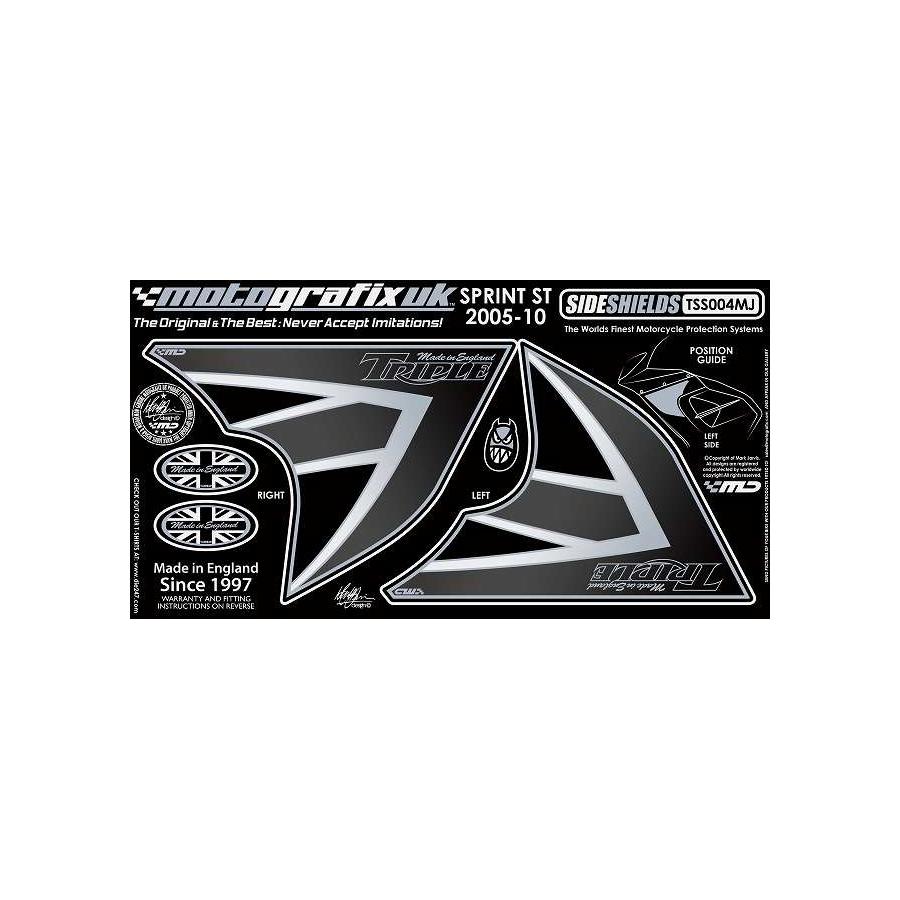 モトグラフィックス ボディパッド SIDE COWL SPRINT ST MT-TSS004MJ