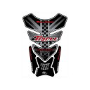 モトグラフィックス タンクパッド ブラック/レッド TRIUMPH QUADPAD MT-TT013KR