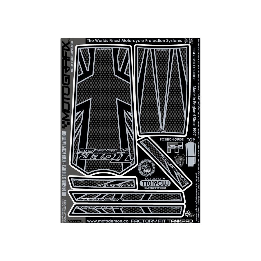 モトグラフィックス タンクパッド CA/UNIONJACK TIGER EXPLORER1200 MT-TT019CUJ