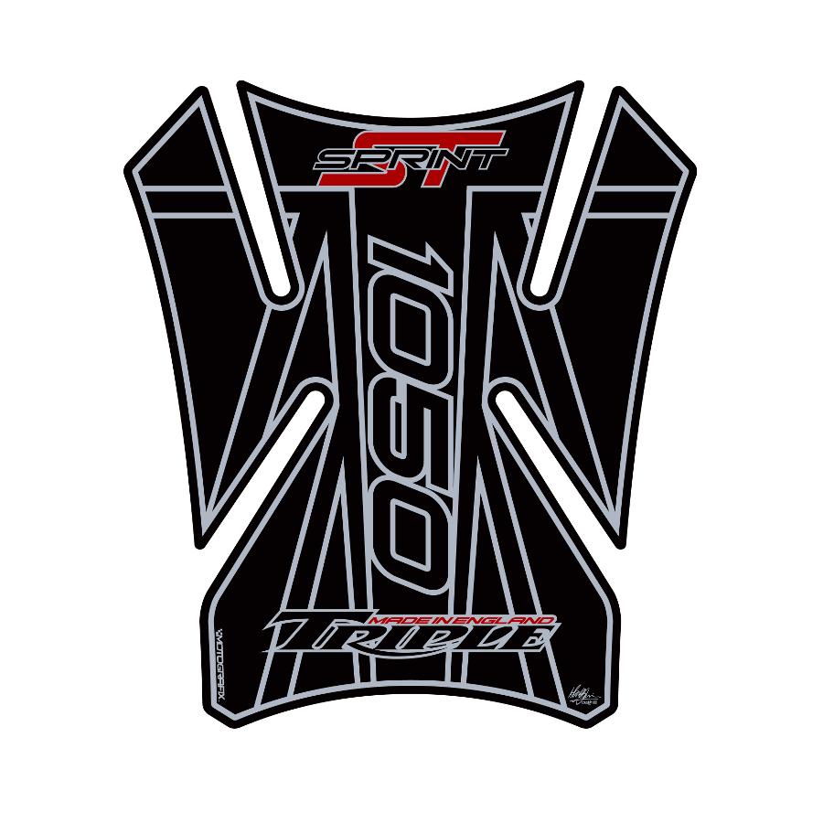 モトグラフィックス タンクパッド ユニオンジャック/グレー SPRINT 1050ST MT-TT024K