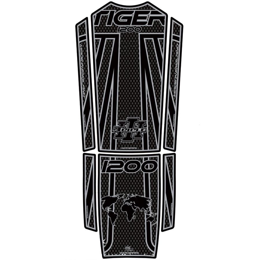 モトグラフィックス タンクパッド ユニオンジャック/CRBN Tiger1200 MT-TT028CJ