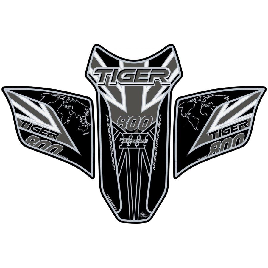 モトグラフィックス タンクパッド (KEUJ) Tiger800 MT-TT031KEUJ