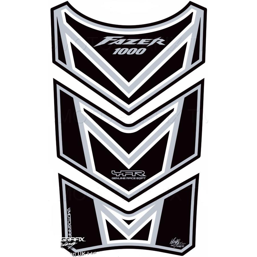 モトグラフィックス タンクパッド ブラック FAZER1000 MT-TY028K