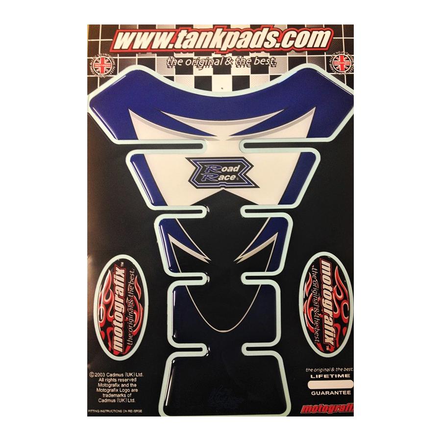 Tank Pads - モトグラフィックス タンクパッド ブルー/ブラック YAMAHA ROAD RACE MT-UY002S1