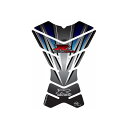 モトグラフィックス タンクパッド シルバー/ブルー X3 SERIES MT-X3S1BS(2)