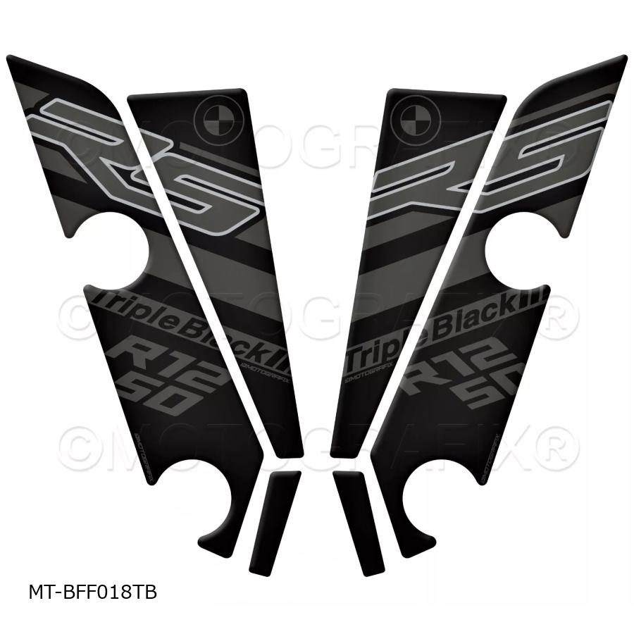 モトグラフィックス フロントフェンダーキット R1250RS Triple ブラック Edition MT-BFF018TB