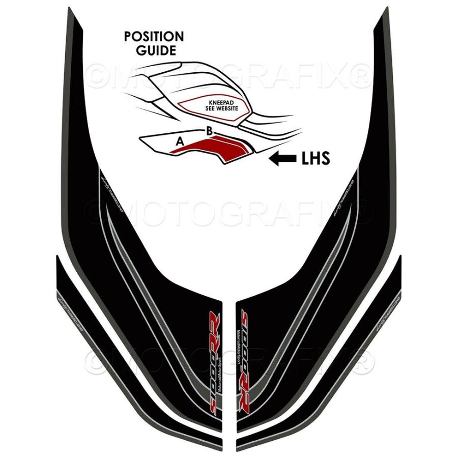 モトグラフィックス タンクプロテクター/ Shields BMW S1000RR MT-BKL001K