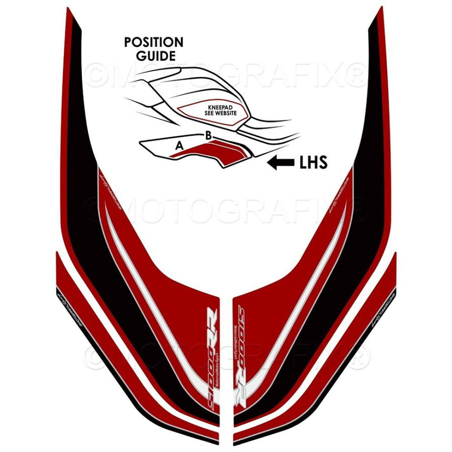 モトグラフィックス タンクプロテクター/ Shields BMW S1000RR MT-BKL001RK